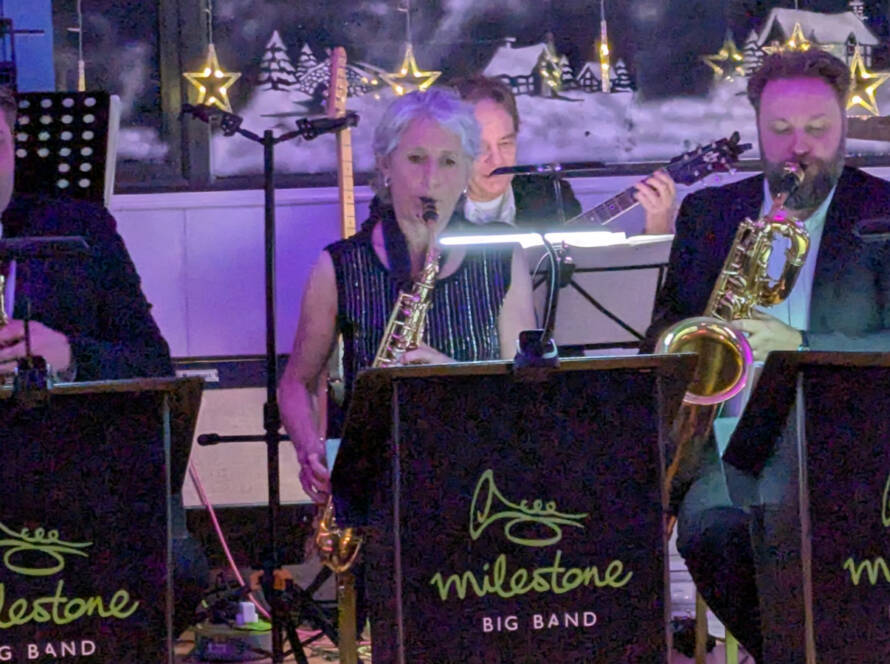 Milestone Band Christmas Party Night image
